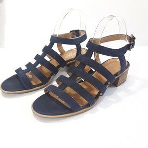 Franco Sarto Oriele Gladiator Block Heel Sandals